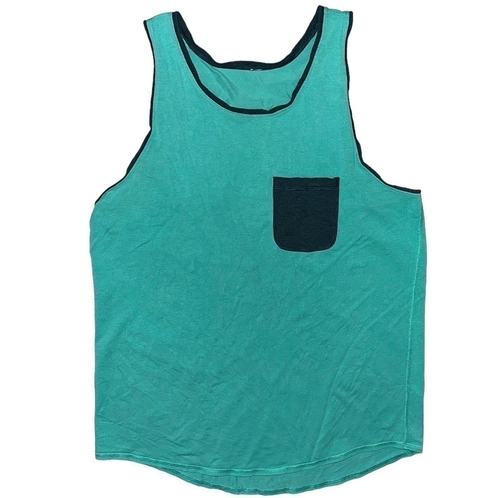 Lululemon Men Sun Down Tank Size Large Blue